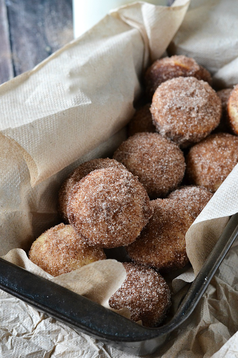 Mini Cinnamon Sugar Donut Muffins - Mother Thyme