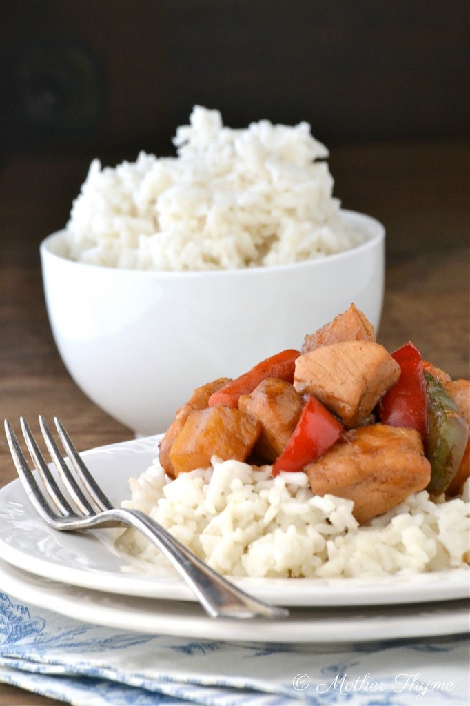 Sweet and Sour Chicken | www.motherthyme.com