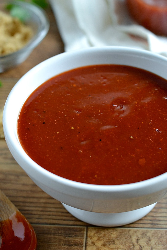 Homemade BBQ Sauce ready that only takes minutes to make.