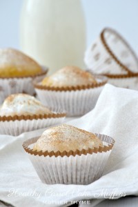Healthy Carrot Cake Muffins | www.motherthyme.com