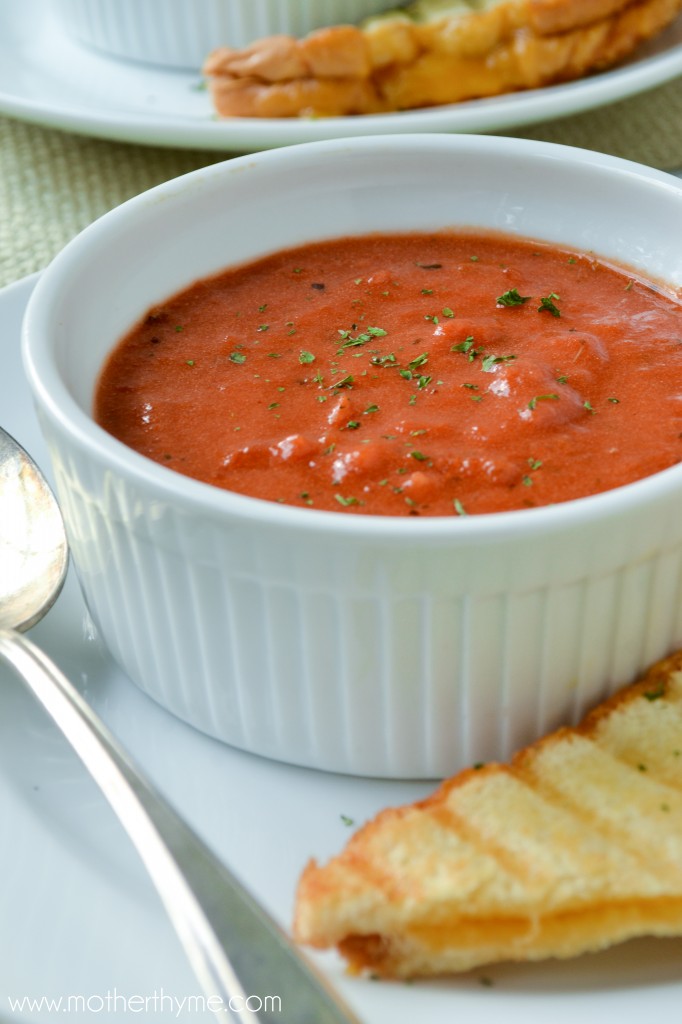 Creamy Tomato Soup - Mother Thyme