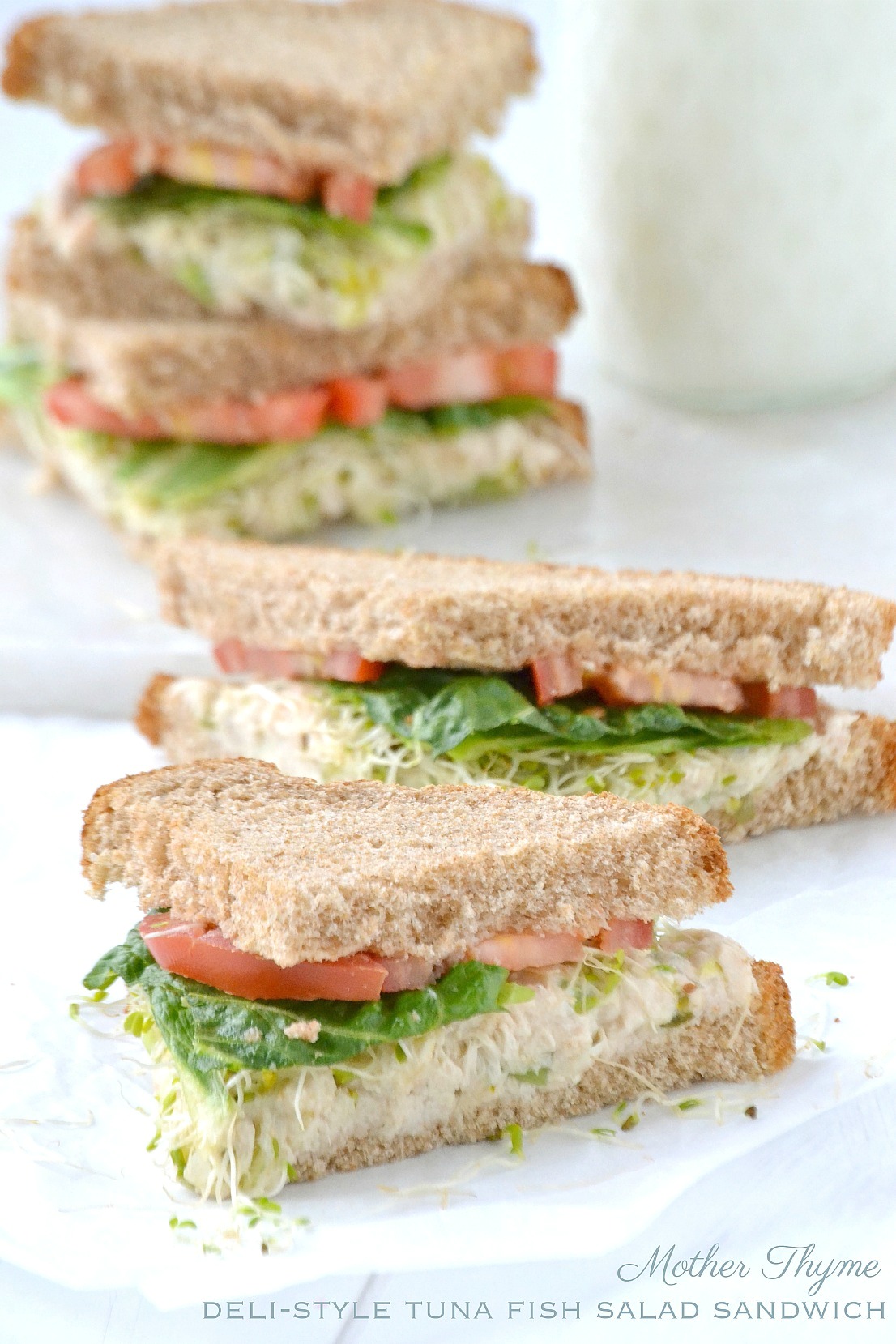 Deli-Style Tuna Fish Salad Sandwich