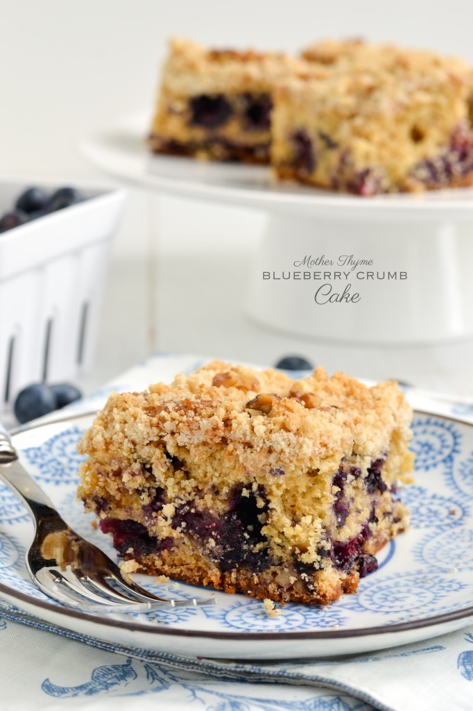 Blueberry Crumb Cake by Mother Thyme