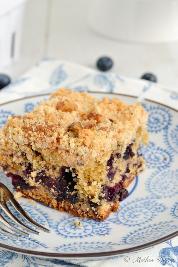 Blueberry Crumb Cake by Mother Thyme