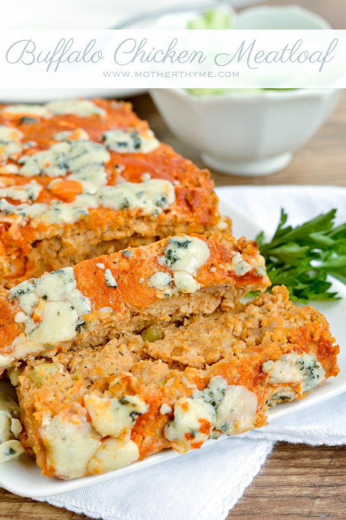 Buffalo Chicken Meatloaf - Mother Thyme