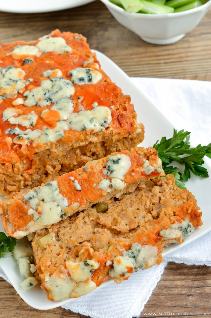 Buffalo Chicken Meatloaf - Mother Thyme