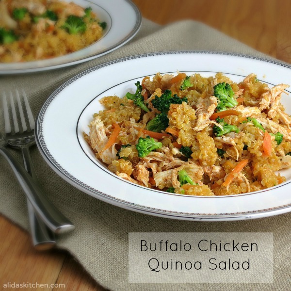 Buffalo Chicken Quinoa Salad