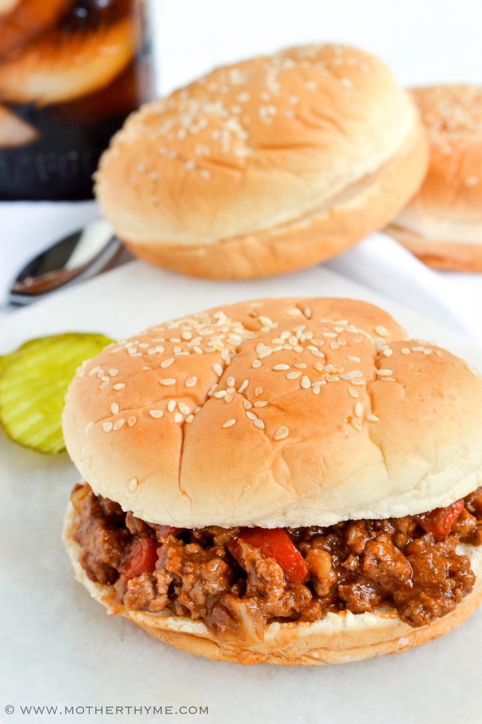 Cola Sloppy Joes - Mother Thyme