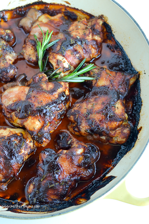 Bacon Wrapped BBQ Chicken Thighs | Mother Thyme