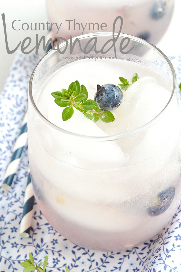 Country Thyme Lemonade | Mother Thyme