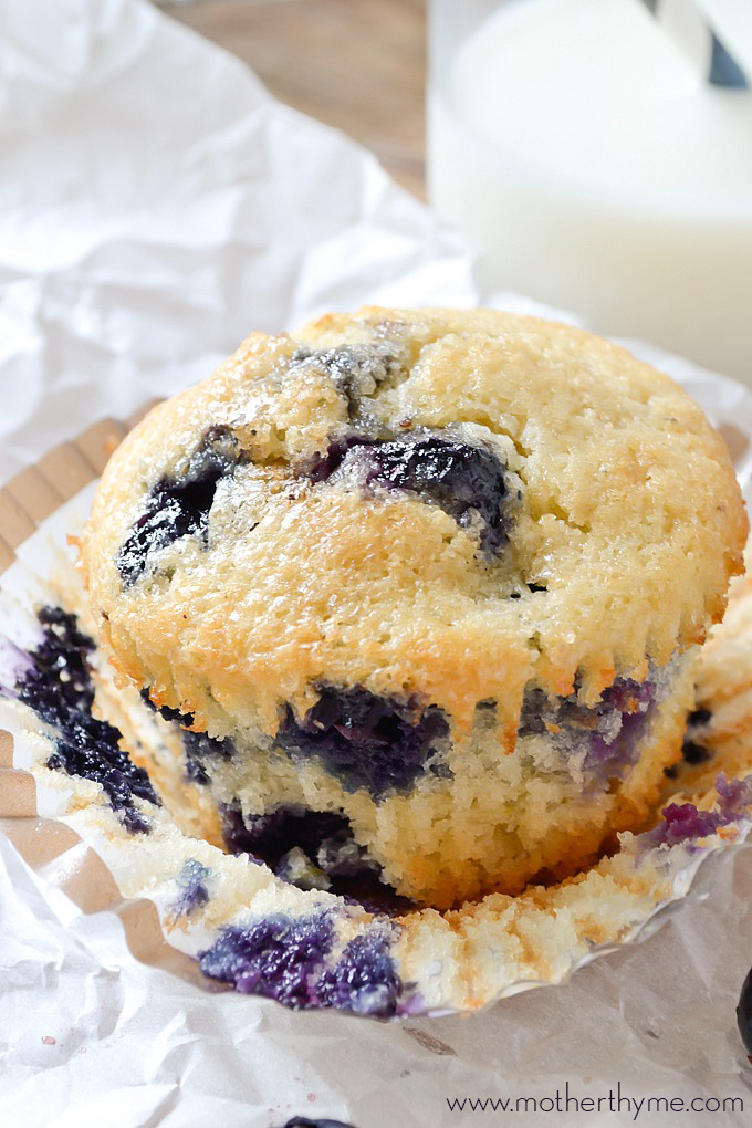 Blueberry Muffins | Mother Thyme