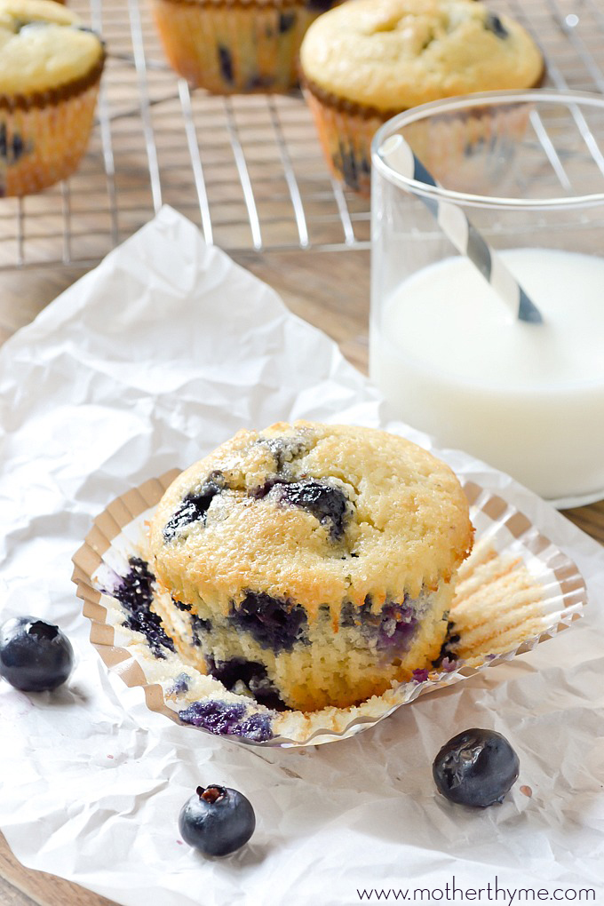 Blueberry Muffins | Mother Thyme