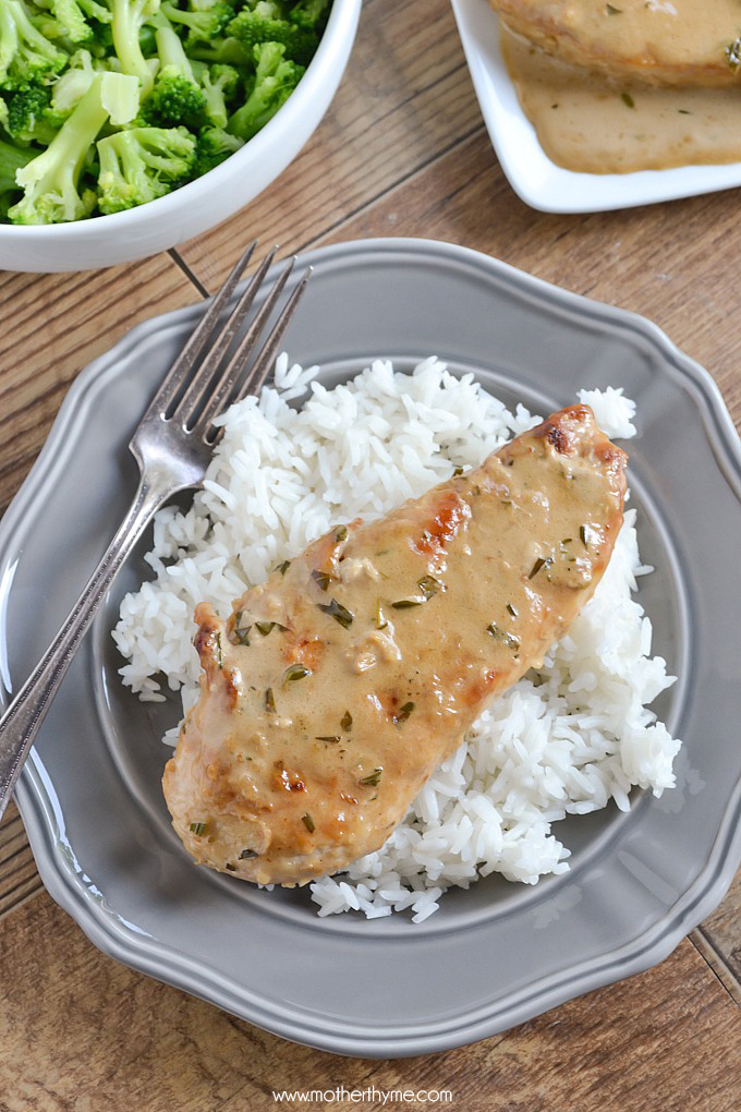Creamy Balsamic and Herb Chicken | Mother Thyme