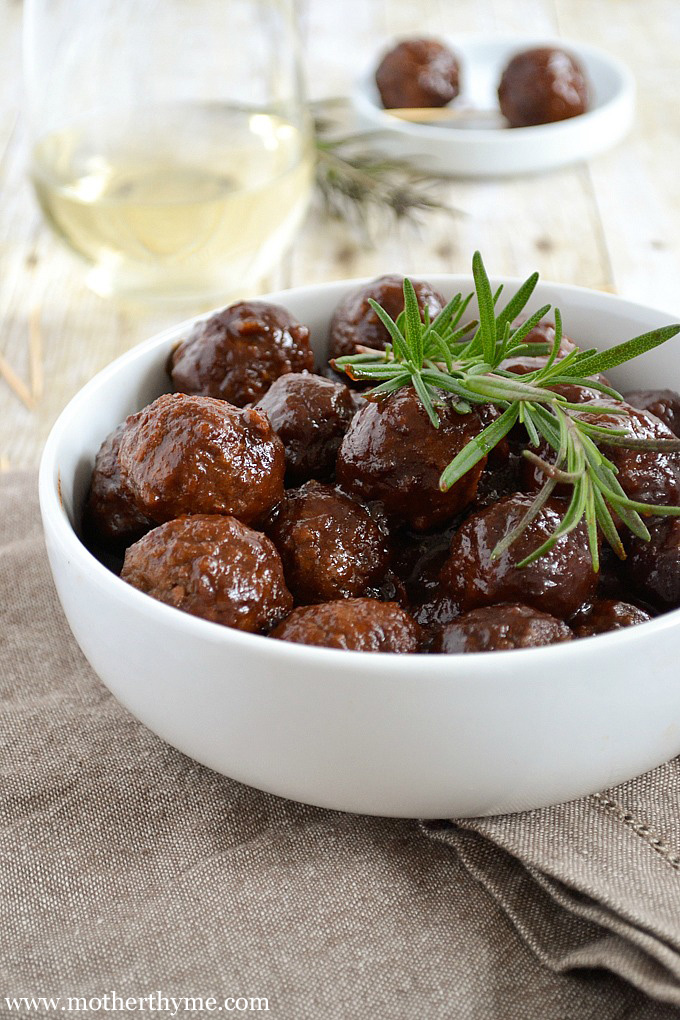 Slow Cooker Holiday Meatballs