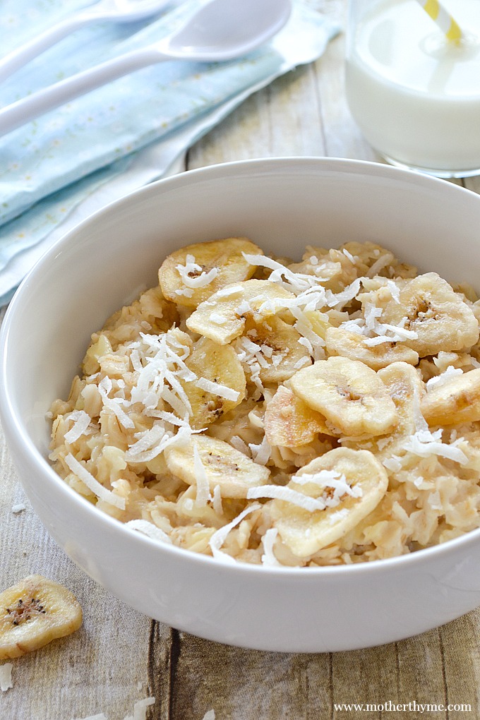 Coconut and Pineapple Oatmeal