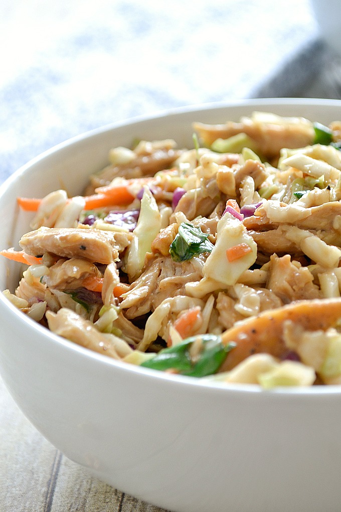 Crunchy Thai Chicken Salad