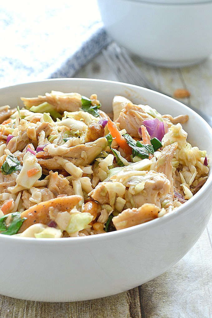 Crunchy Thai Chicken Salad