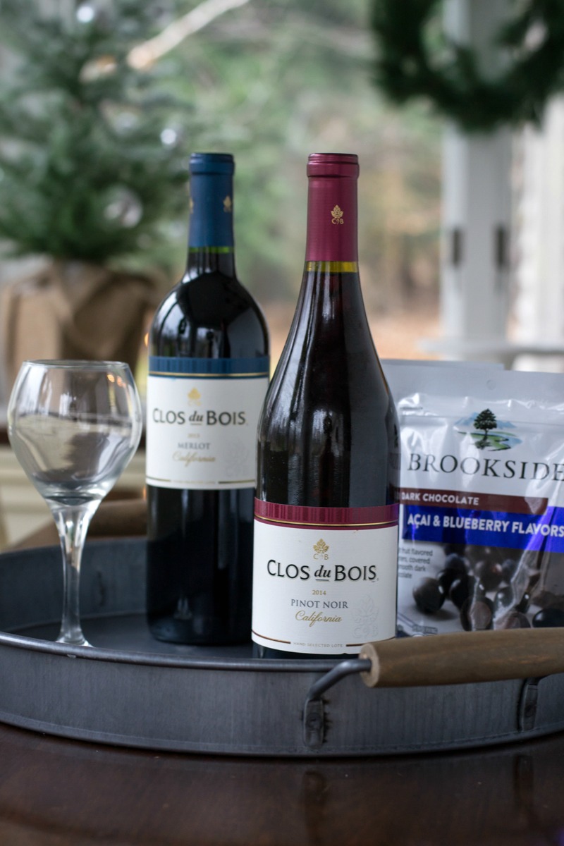 Holiday Entertaining with Clos du Bois and BROOKSIDE Chocolate