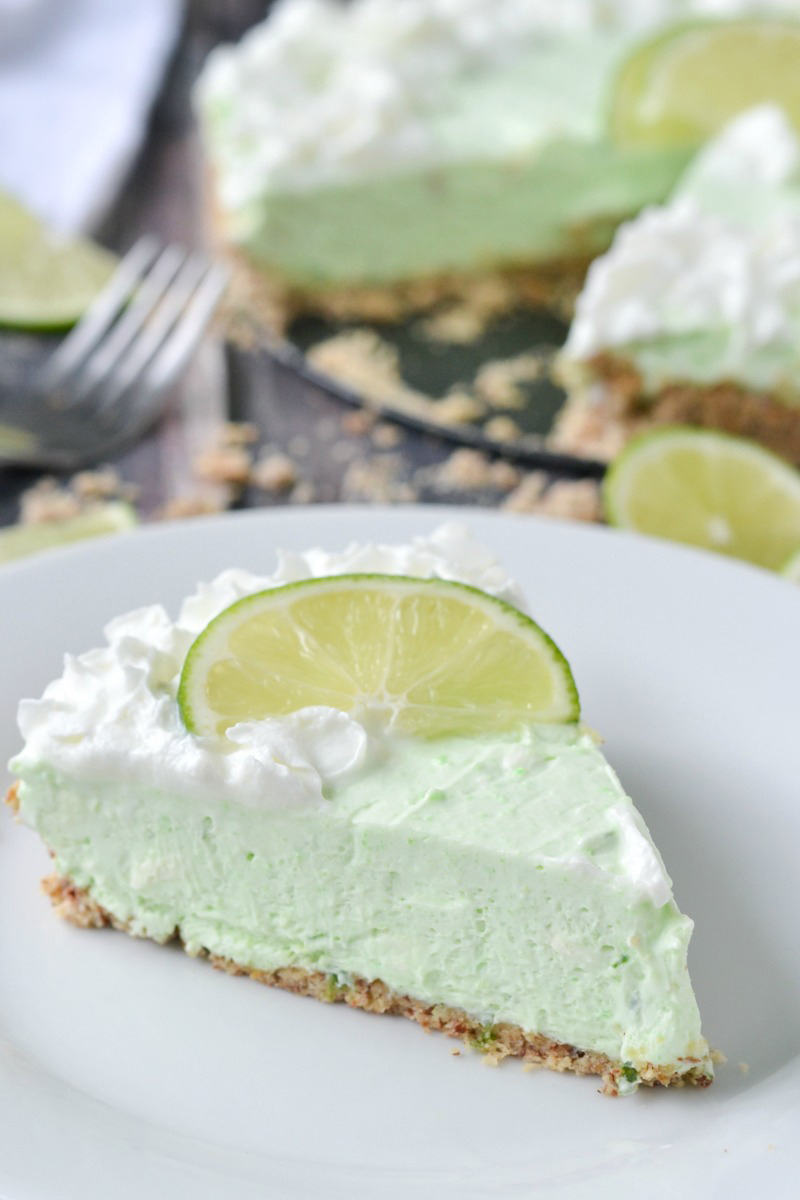 Low Carb Key Lime Cheesecake | www.motherthyme.com