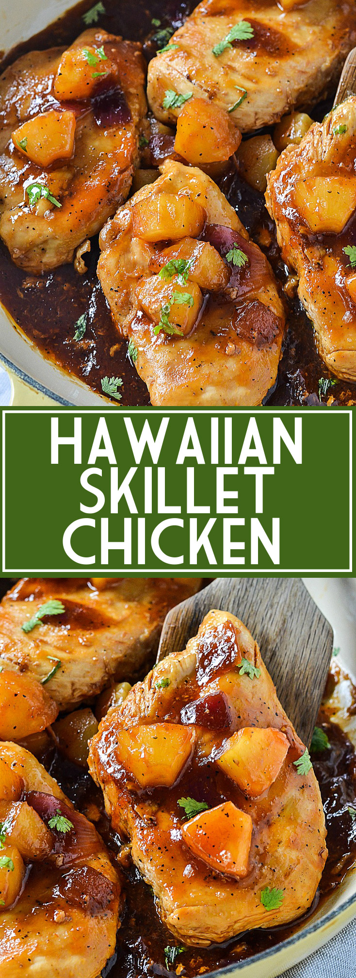 Easy Hawaiian Skillet Chicken | www.motherthyme.com