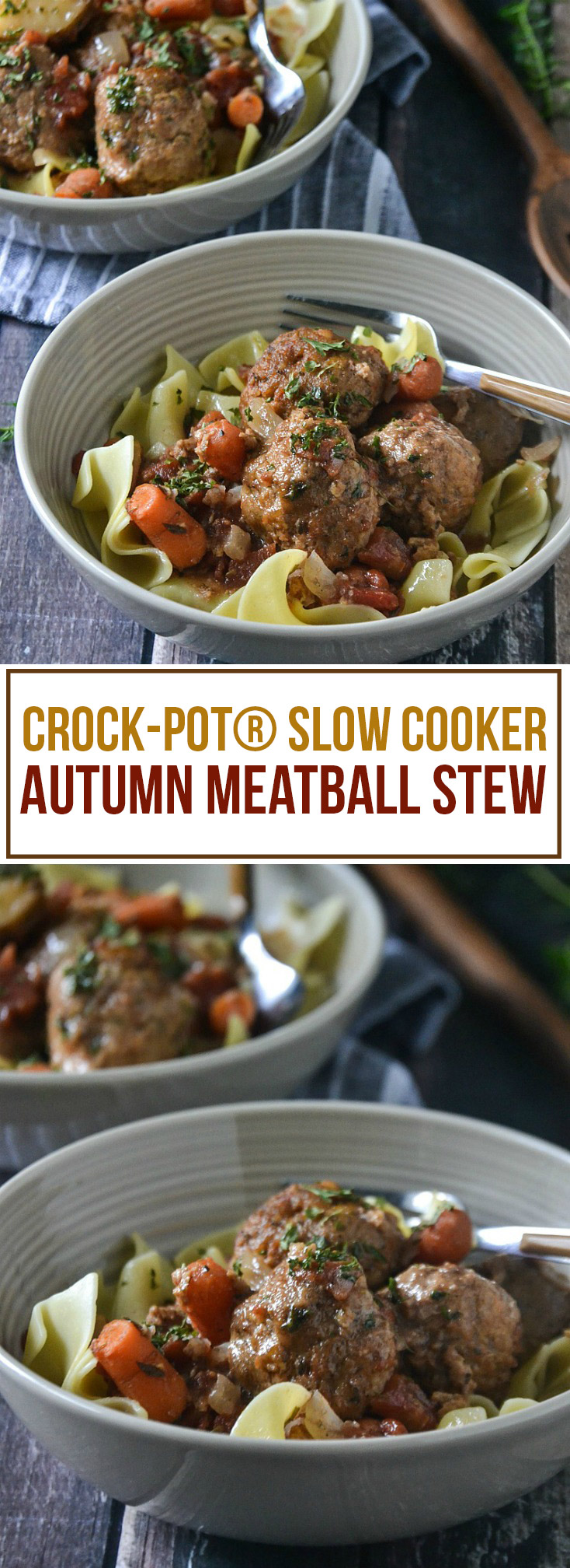 Crock-Pot® Slow Cooker Autumn Meatball Stew 