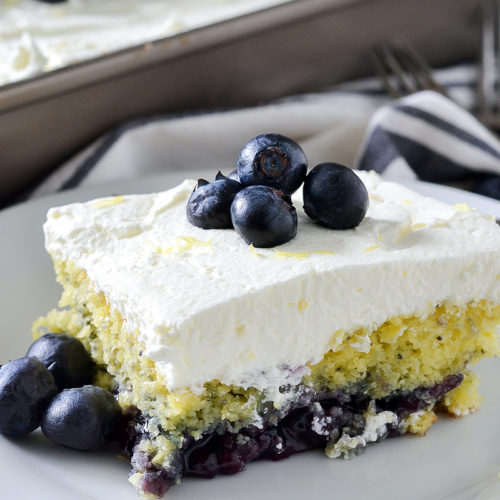 Blueberry Lemon Poppy Seed Cake - Mother Thyme