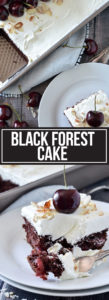 EASY BLACK FOREST CAKE