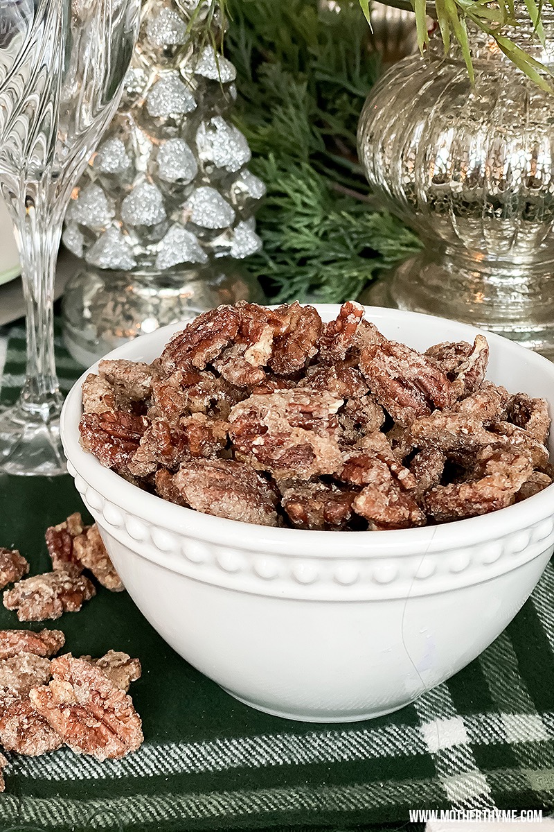 EASY CANDIED PECANS