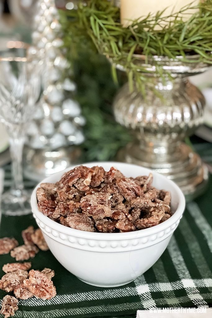 EASY CANDIED PECANS