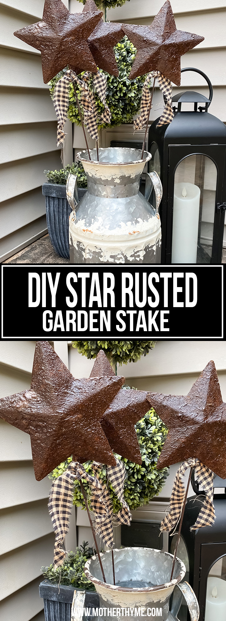 STAR RUSTED GARDEN STAKE 