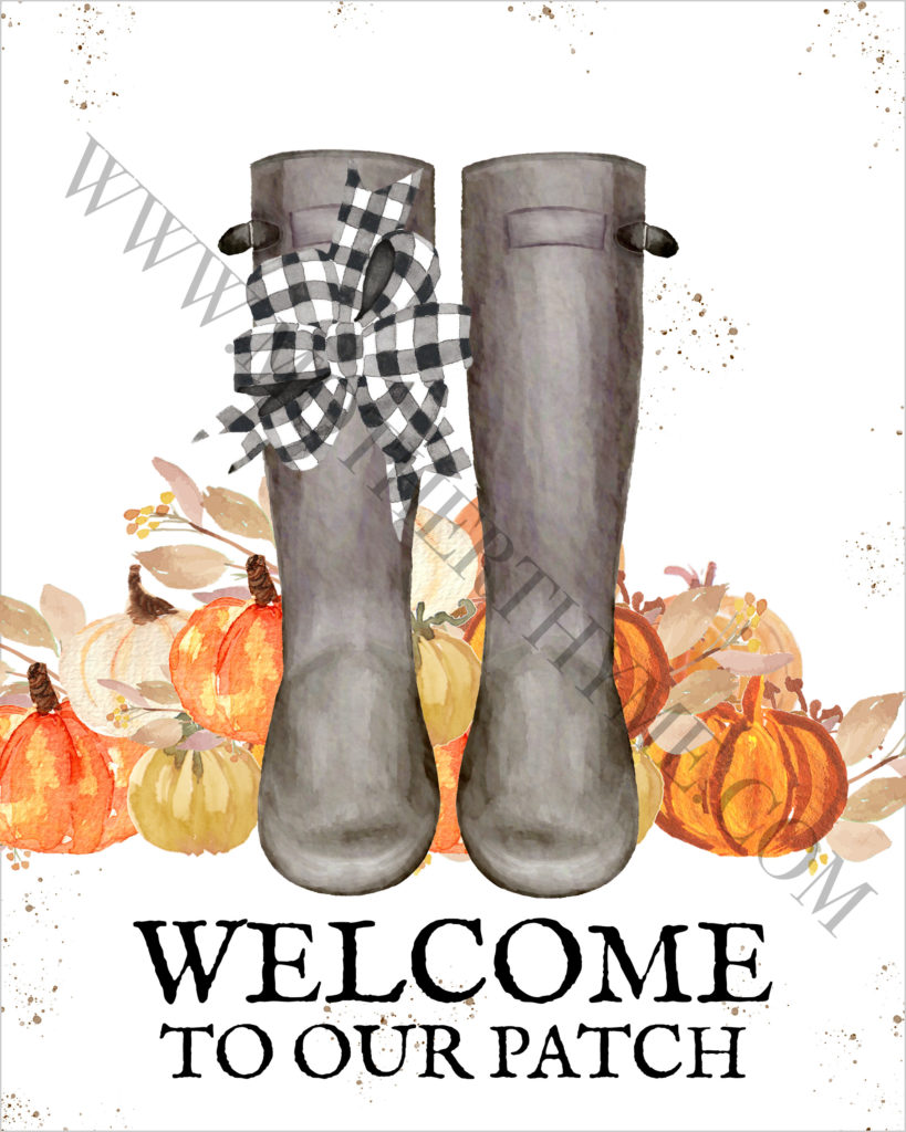 FREE AUGUST PRINTABLE COLLECTION - FALL PRINTABLES!