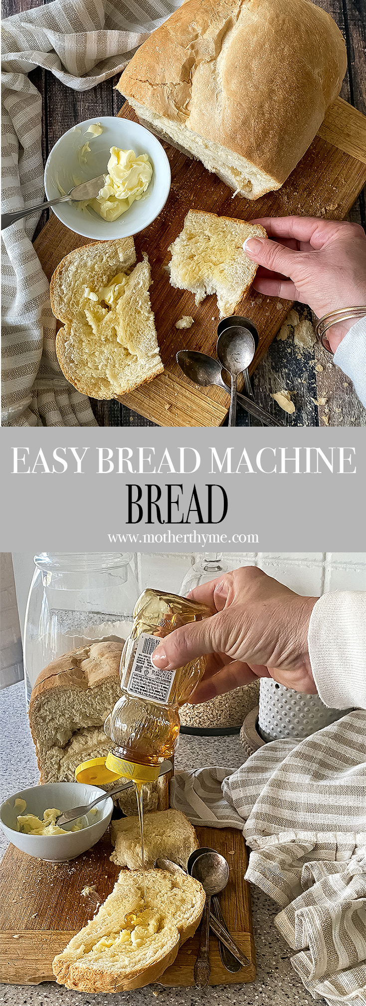 EASY BREAD MACHINE BREAD - BASIC LOAF