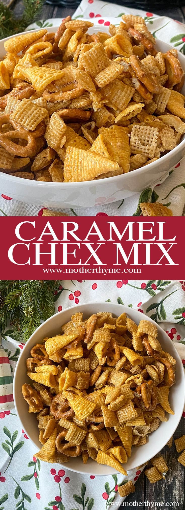 EASY CARAMEL CHEX MIX