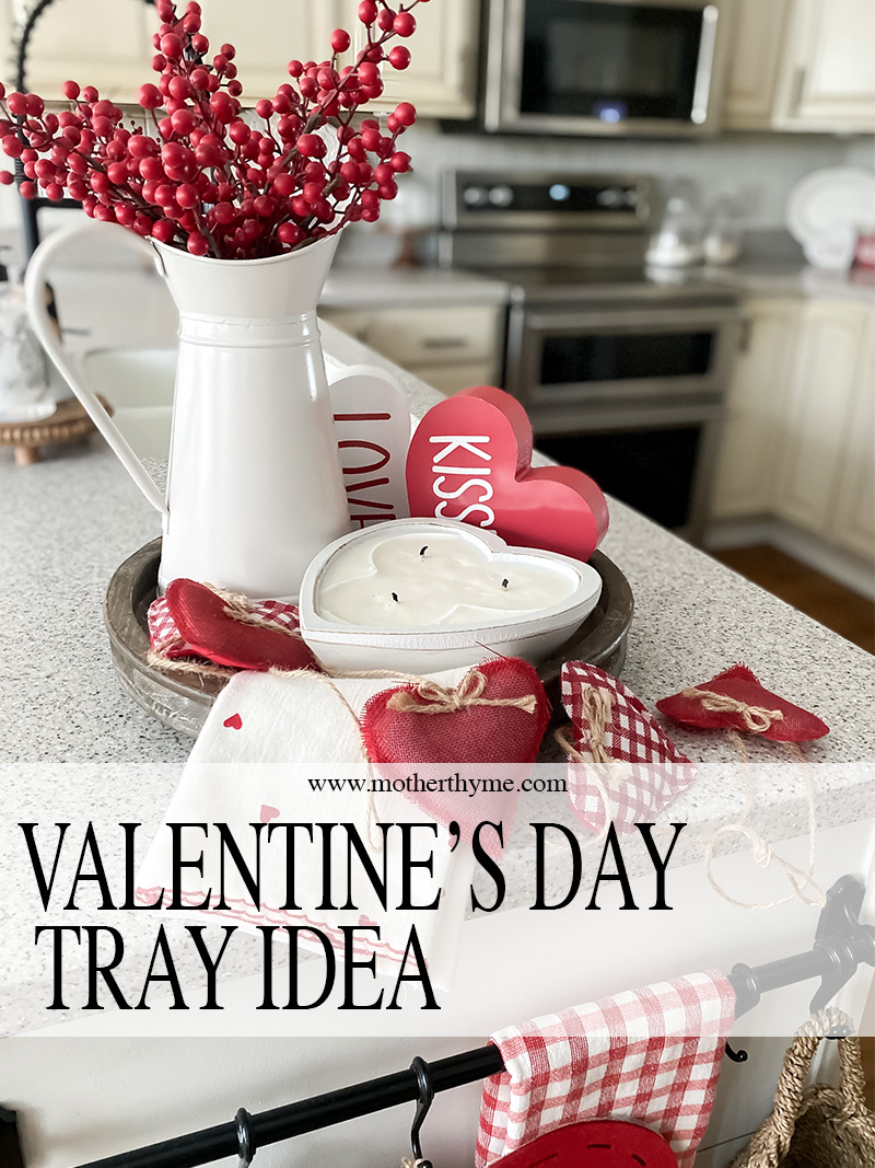 Valentine’s Day Tray Idea + Cute Valentine’s Day Decor Finds