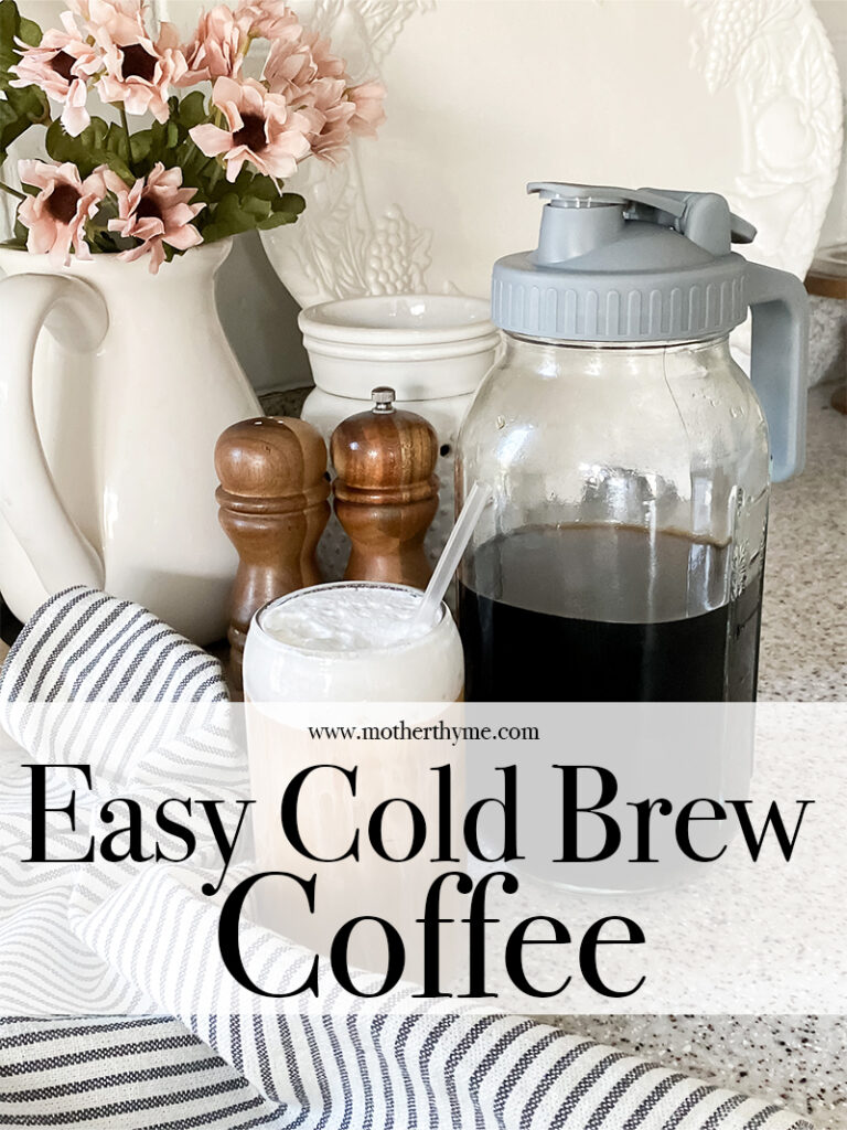 EASY COLD BREW COFFEE
