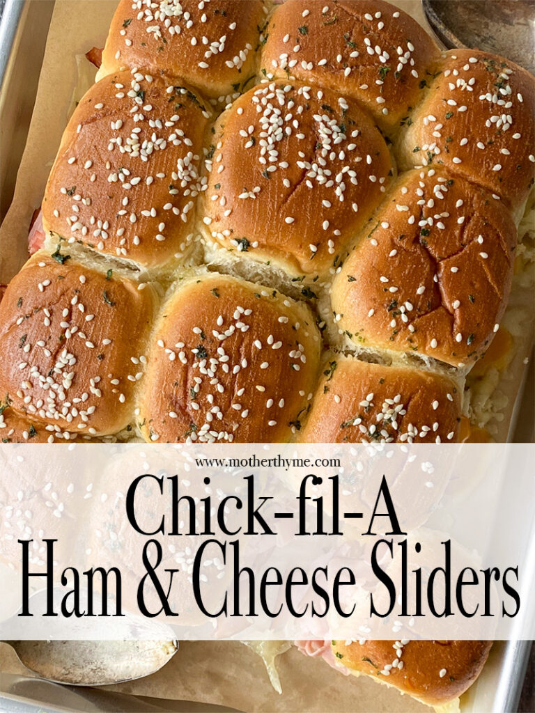 CHICK-FIL-A HAM AND CHEESE SLIDERS