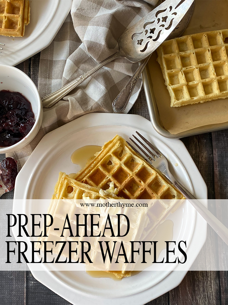 Prep-Ahead Freezer Waffles